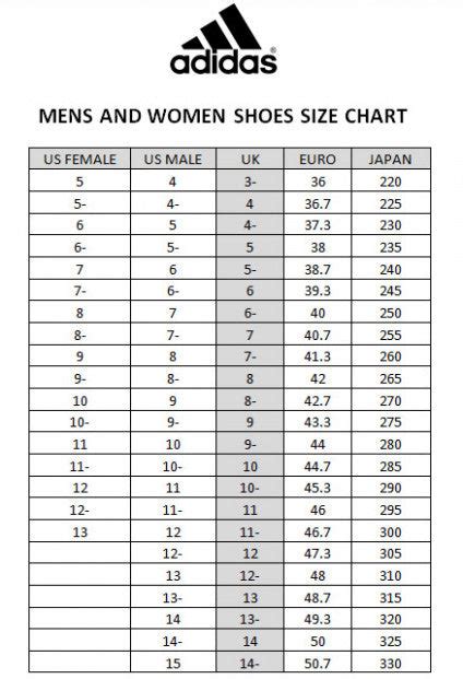 adidas schuh größe 20|men's Adidas shoes size chart.